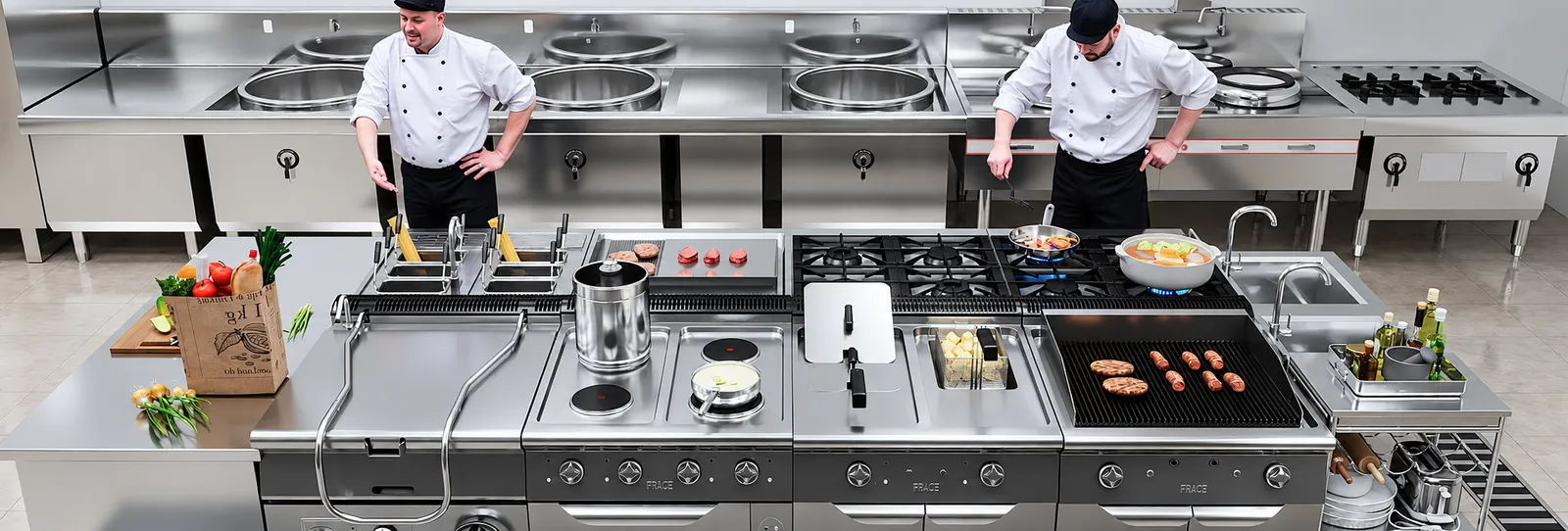 Профессиональное кухонное оборудование KitchenMax
